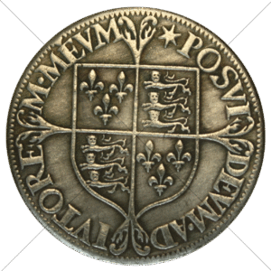 1601 UK Sixpence Replica Elizabeth I Seventh Issue - Circulated Look - Space Filler Coin