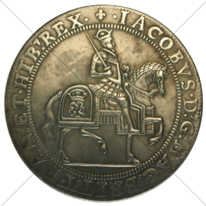 1621-1624 UK James I Crown Replica - Circulated Look - Space Filler Coin