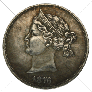 1876 USA Sailor Head Dollar Replica - Space Filler Coin