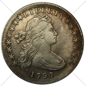 1797 USA Draped Bust Dollar Replica - Space Filler Coin
