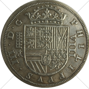 1618 Spain King Philip III 8 Reales Replica - Space Filler Coin