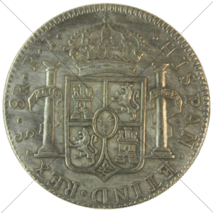 1808 Chile Pillar Fernando VII, 8 Reales Replica - Space Filler Coin