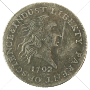 1872 USA 1 "Birch" Cent Replica - Space Filler Coin