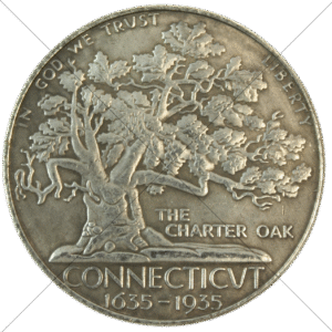 1935 USA Connecticut Commemorative Half Dollar Replica - Space Filler Coin