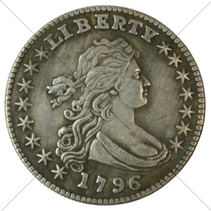 1796 USA Draped Bust Half Dollar Replica - Space Filler Coin
