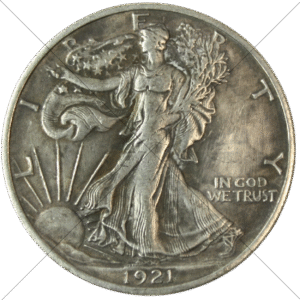 1921 USA Walking Liberty Half Dollar Replica - Space Filler Coin