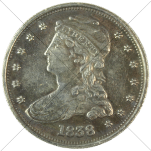 1838 USA Capped Bust Half Dollar Replica - Space Filler Coin