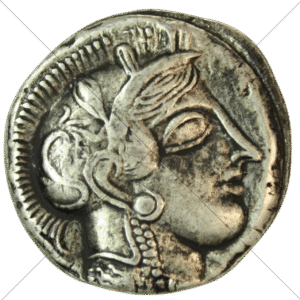 Ancient Greek Athena And The Owl Replica - Space Filler Coin
