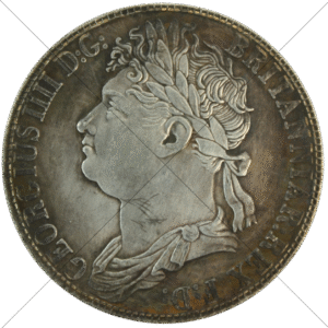 1830 Scotland UK William IV Crown Replica - Space Filler Coin