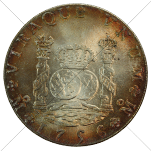 1756 Mexico Charles III 8 Reales Replica - Space Filler Coin (Copy)