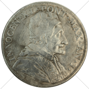 1676-1689 Italy, Papal States, Innocent XI, 1 Piastra Replica - Space Filler Coin