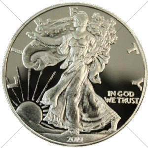 2019 USA 1 Ounce OZ 999 Liberty American Eagle Replica - Space Filler Coin