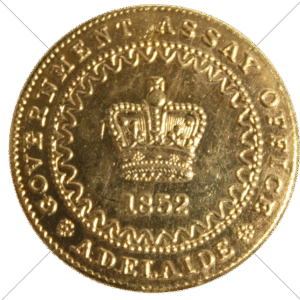 1852 Australia Adelaide Pound Replica - Space Filler Coin